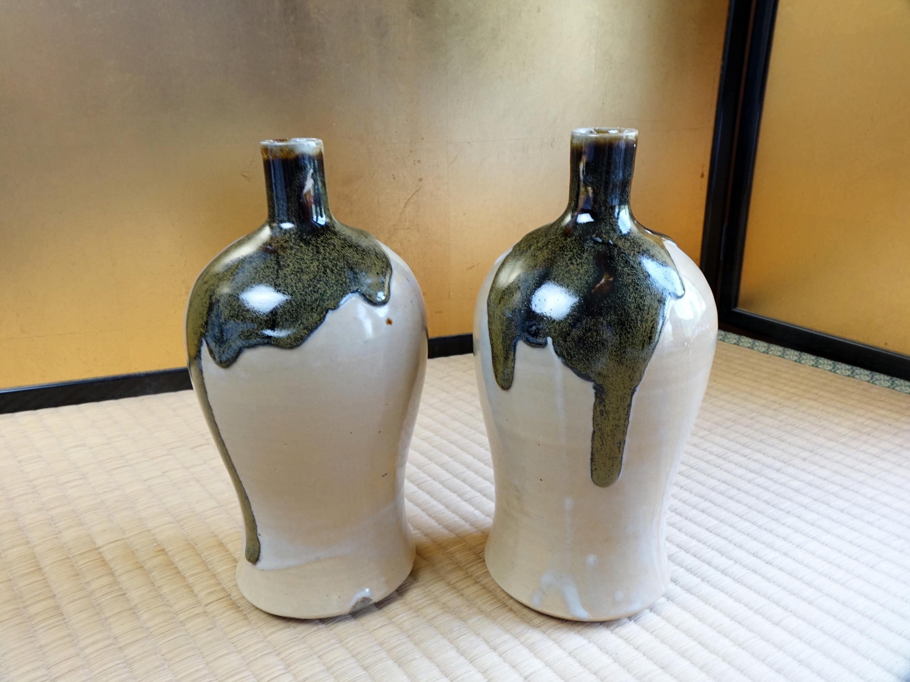 江戸時代(19世紀)上野焼瓶(直径24cm)飴釉陶器 - Etsy 日本 江戸時代(19世紀)上野焼瓶(直径24cm)飴釉陶器 - Etsy 日本