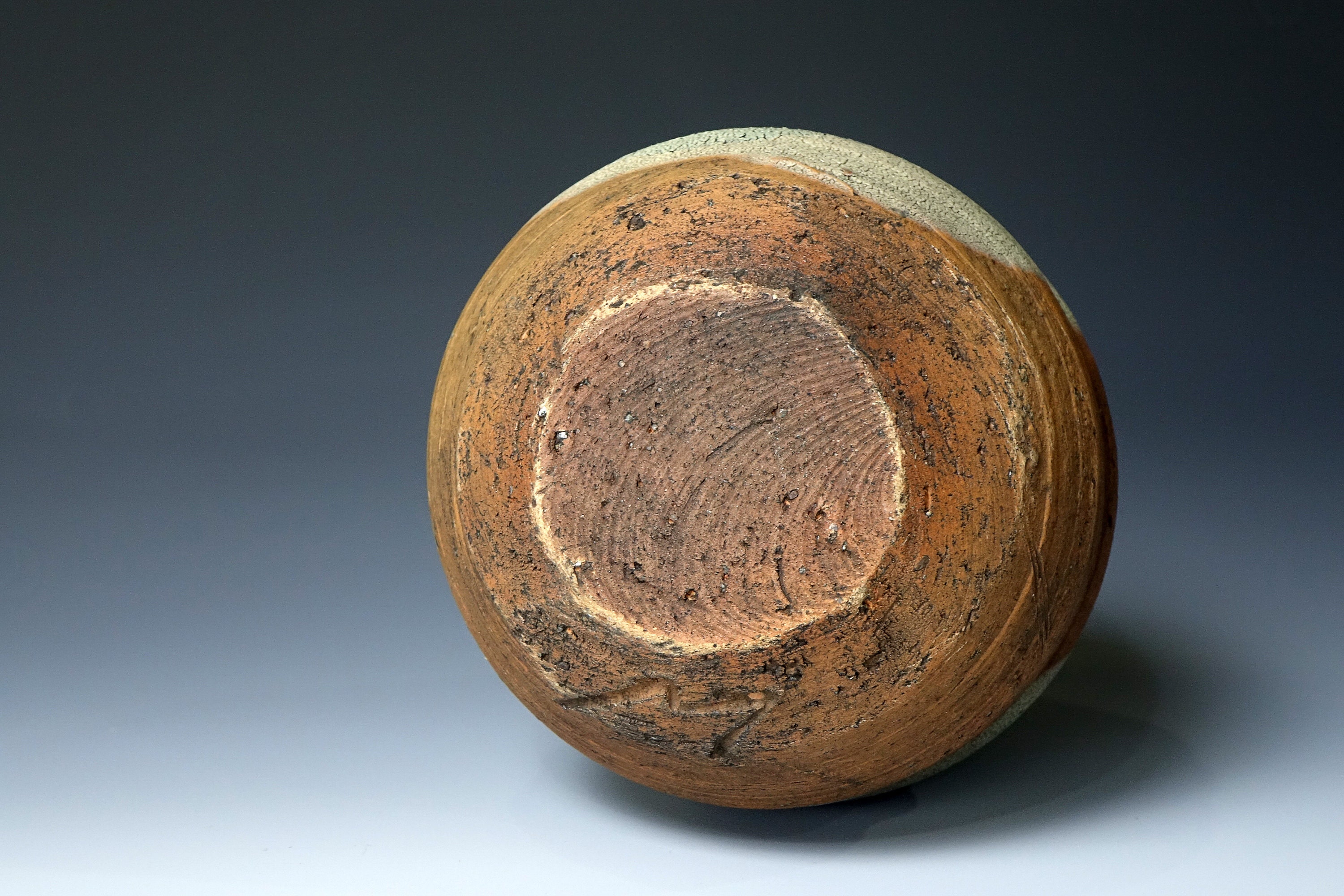 唐津焼   徳利 E958◇時代物 朝鮮唐津徳利 高11.3cm 仕覆付 時代箱 酒器