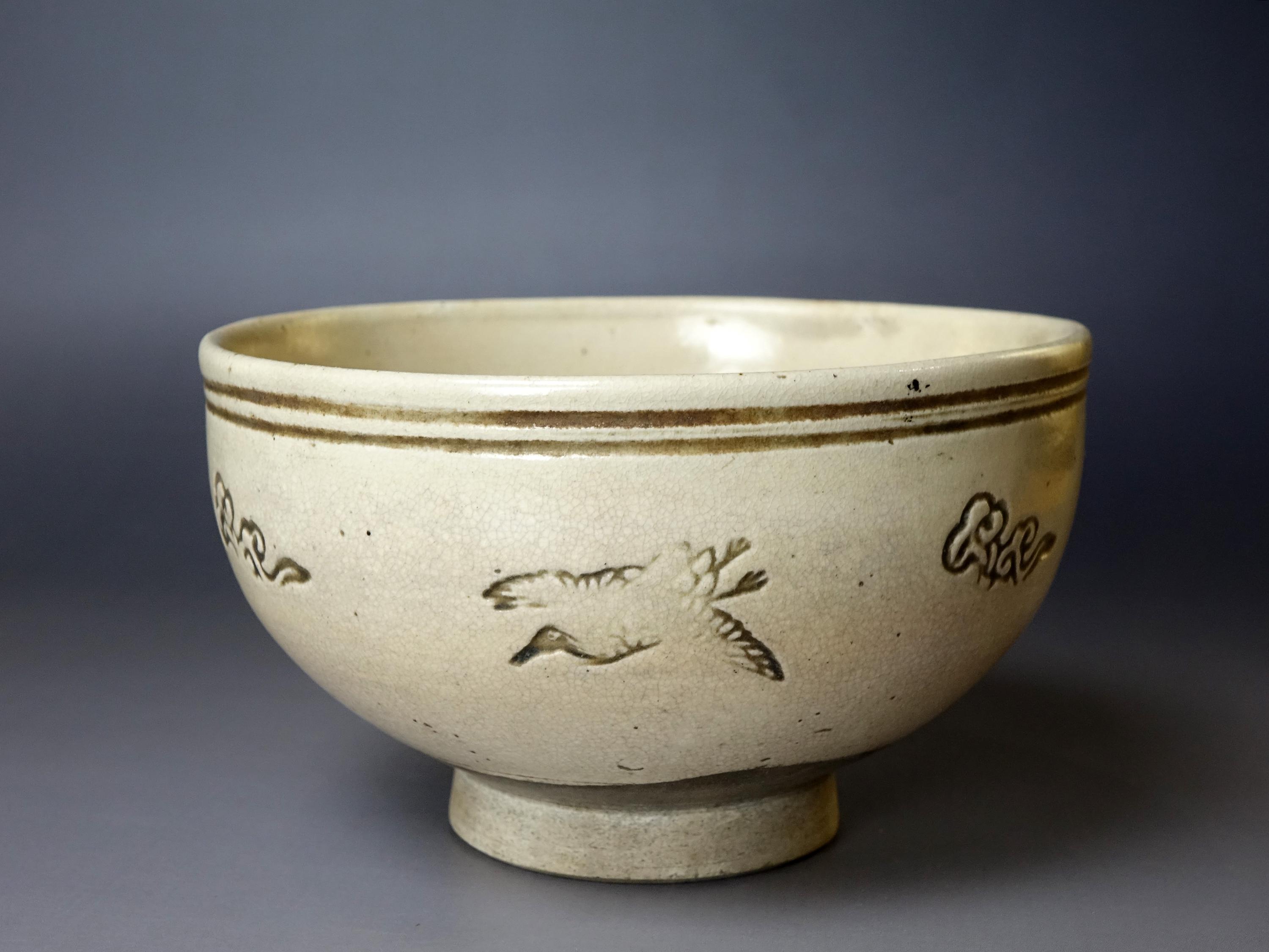 中島克童　　克童窯　　粉挽き茶碗 Lot0902】粉吹風茶碗 - 水月窯 | 第822回 | 株式会社毎日