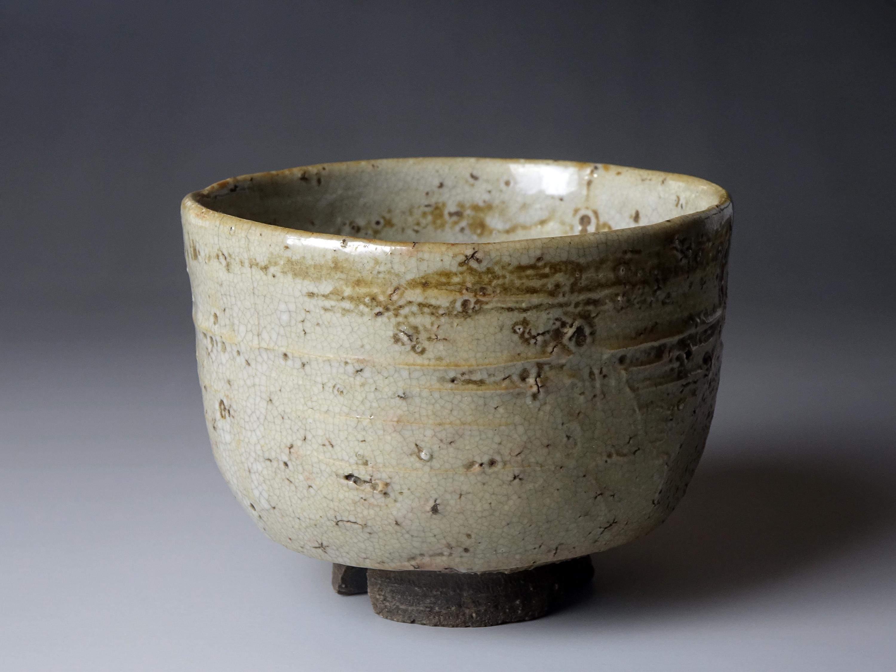 アンティーク萩茶碗：明治時代（19世紀）の茶碗と木箱 - Etsy 日本