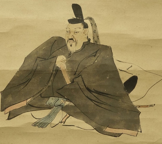 浮田一渓 (1795-1859) 天神として知られる菅原道真 (845-903) の本格的
