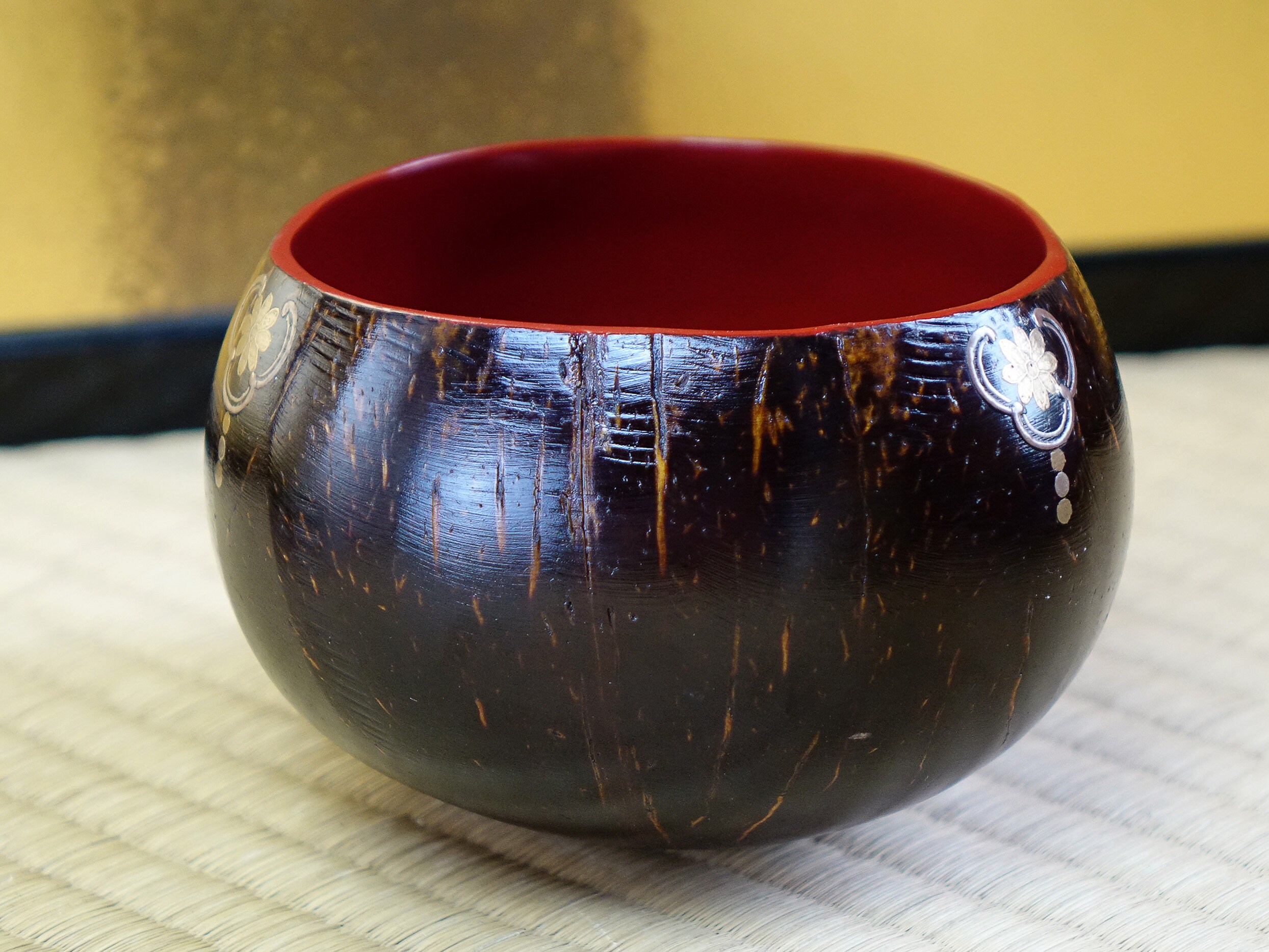 前畑春斎作（1964年生まれ）の漆塗り瓢箪菓子器：日本の茶道 - Etsy 日本