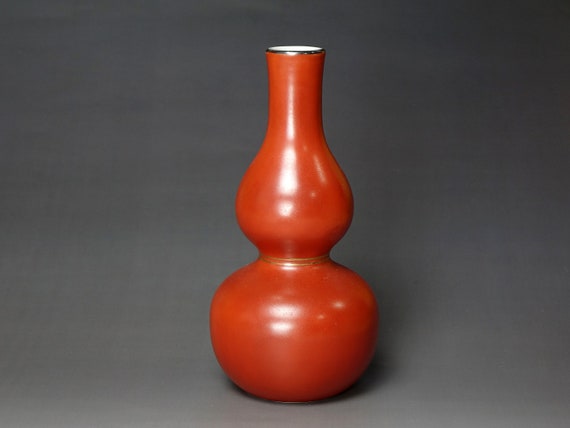 Stylish Eiraku Zengoro XVI Sokuzen (1917-1998) Double Gourd