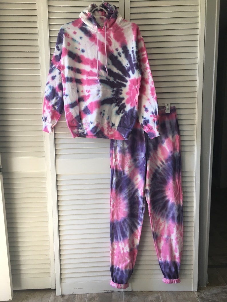 Traditional Tie Dye Sweatsuit | Etsy