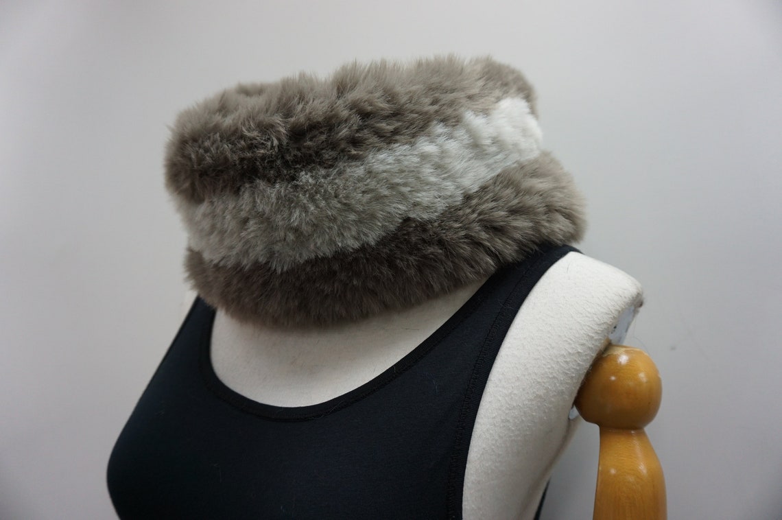 Faux Fur StretchFur® Neck Warmer Etsy