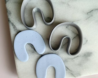 Organic Arch Polymer Clay Cutter | 3D Printed Clay Cutter