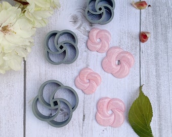 Infinity Loop Geometric Polymer Clay Cutter | Clay Cutter Set | 3D Printed Clay Cutter