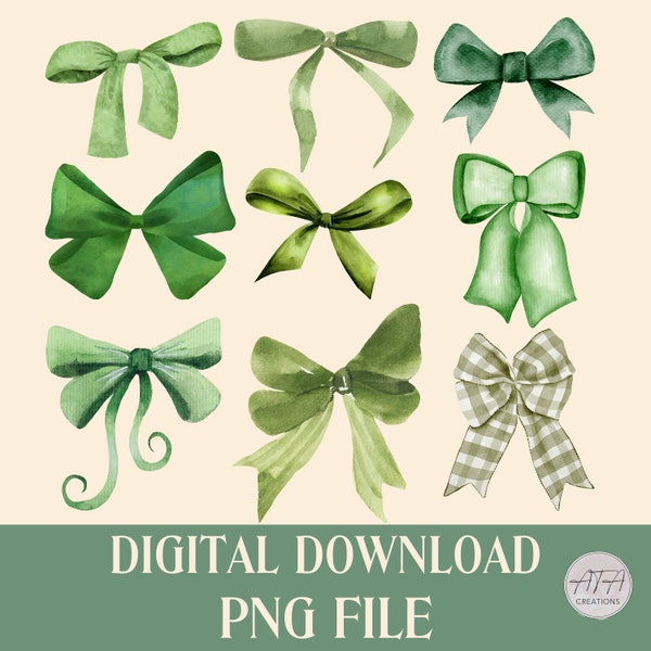 St Patricks Coquette PNG, Green Coquette PNG, Green Bows Coquette PNG, 4 leaf clover png