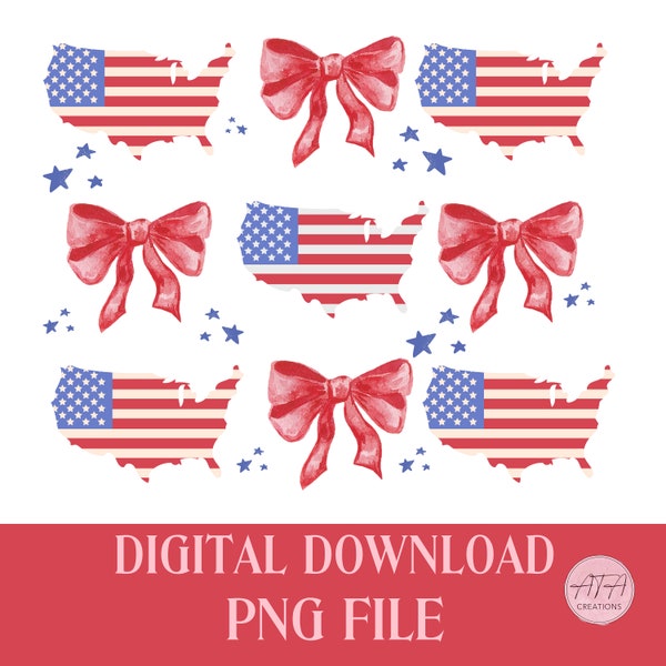Coquette 4th of july png red white and blue png independence day png bows png red bow png blue bow png white bow png soft girl era
