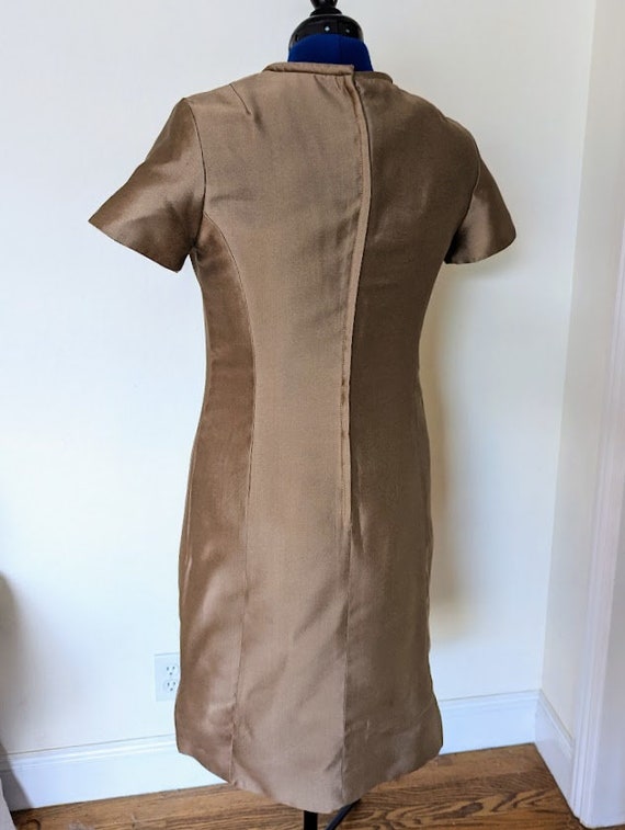 Vintage Asian Inspired Handmade Wiggle Dress Size… - image 4