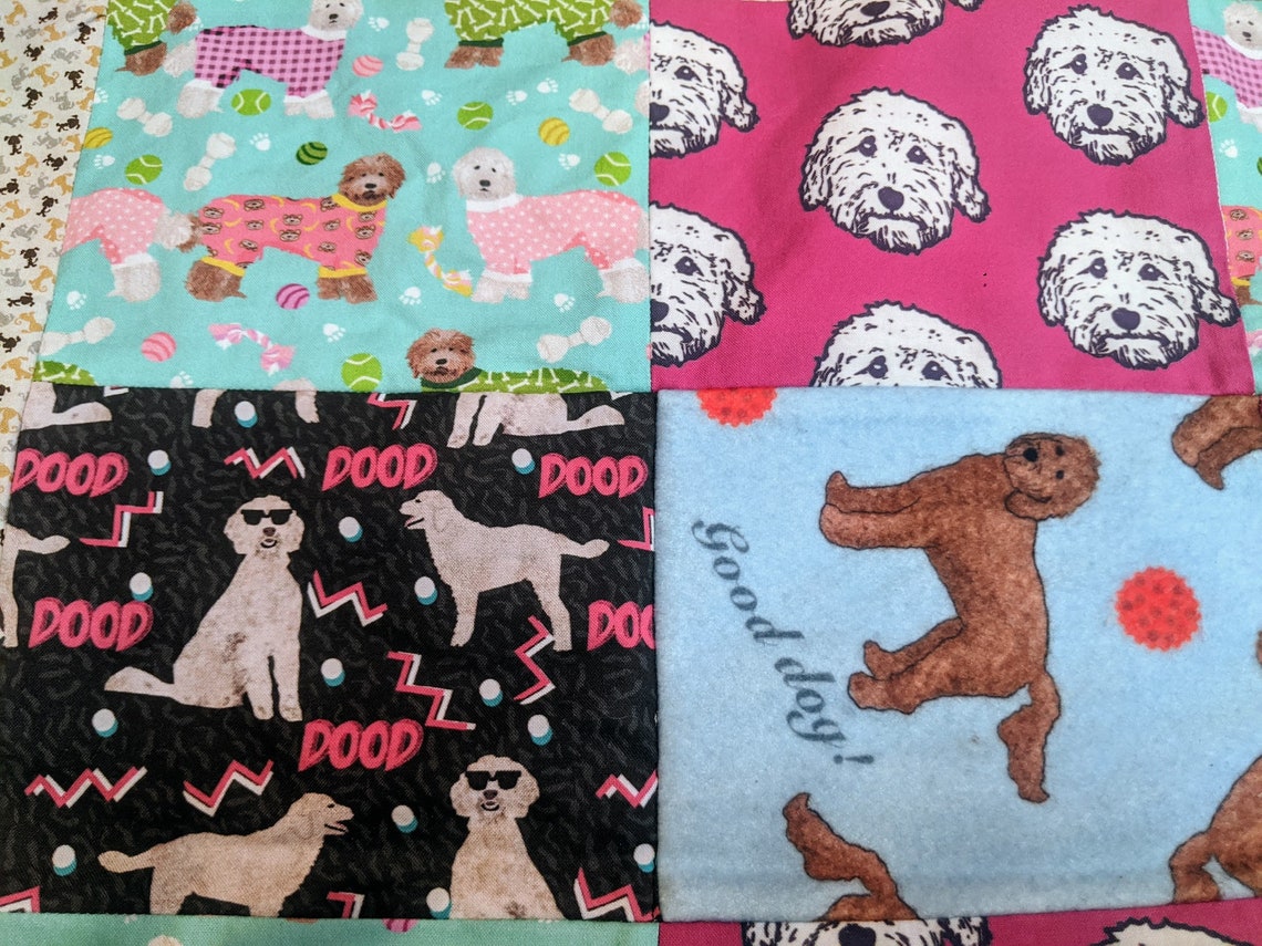 Labradoodle/Goldendoodle Dog Blanket Crate Mat Dog Bed Etsy