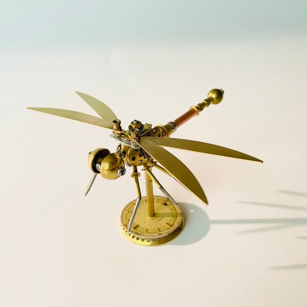 DRAGONFLY V1 - Steam punk bugs / Iron clockwork insects