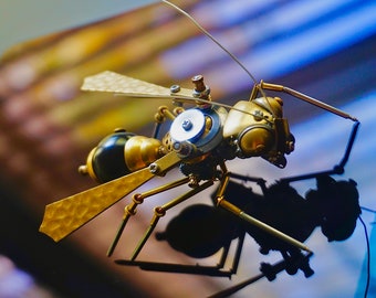 WASP - Steampunk/ Iron Bug/ Metal Insect ver. 2
