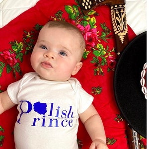 Baby onesie: Polish Prince, Polska, Poland, Polish