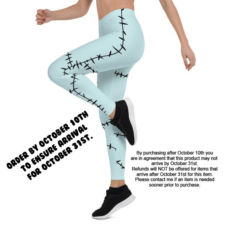 Zombie Girl leggings, Nightmare Clothing, Halloween Leggings, Costume…