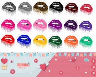 Download Dripping Lips Svg Etsy