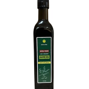 Extra Virgin 100% Organic Olive Oil Cold Pressed