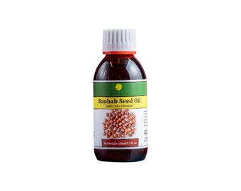 Baobab Seed Oil 100% Extra virgin cold pressed unfiltered