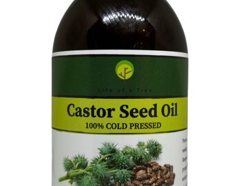 Castor Seed Oil 100% Extra virgin cold pressed unfiltered