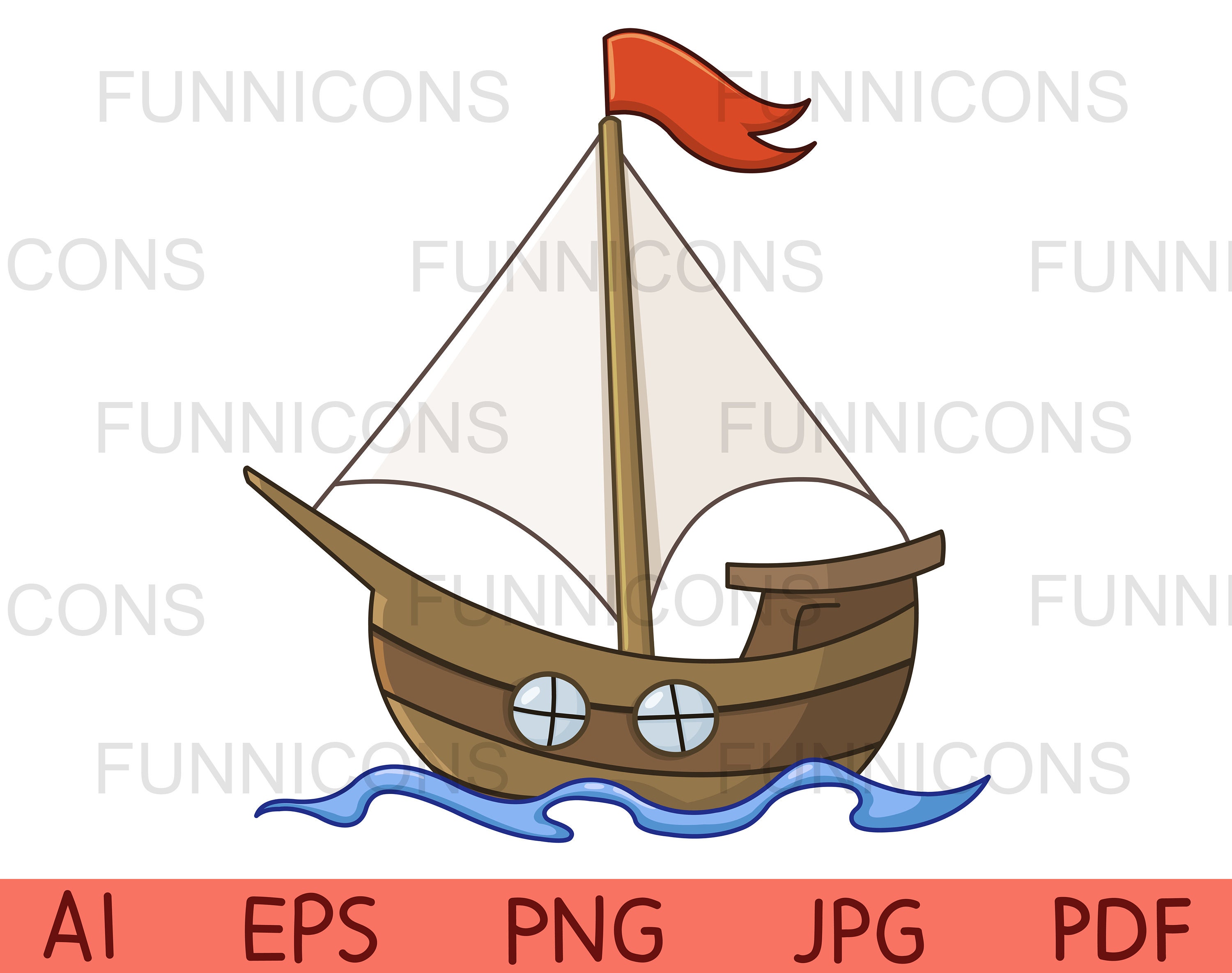 Flag Bomb Flag Boat Emoji
