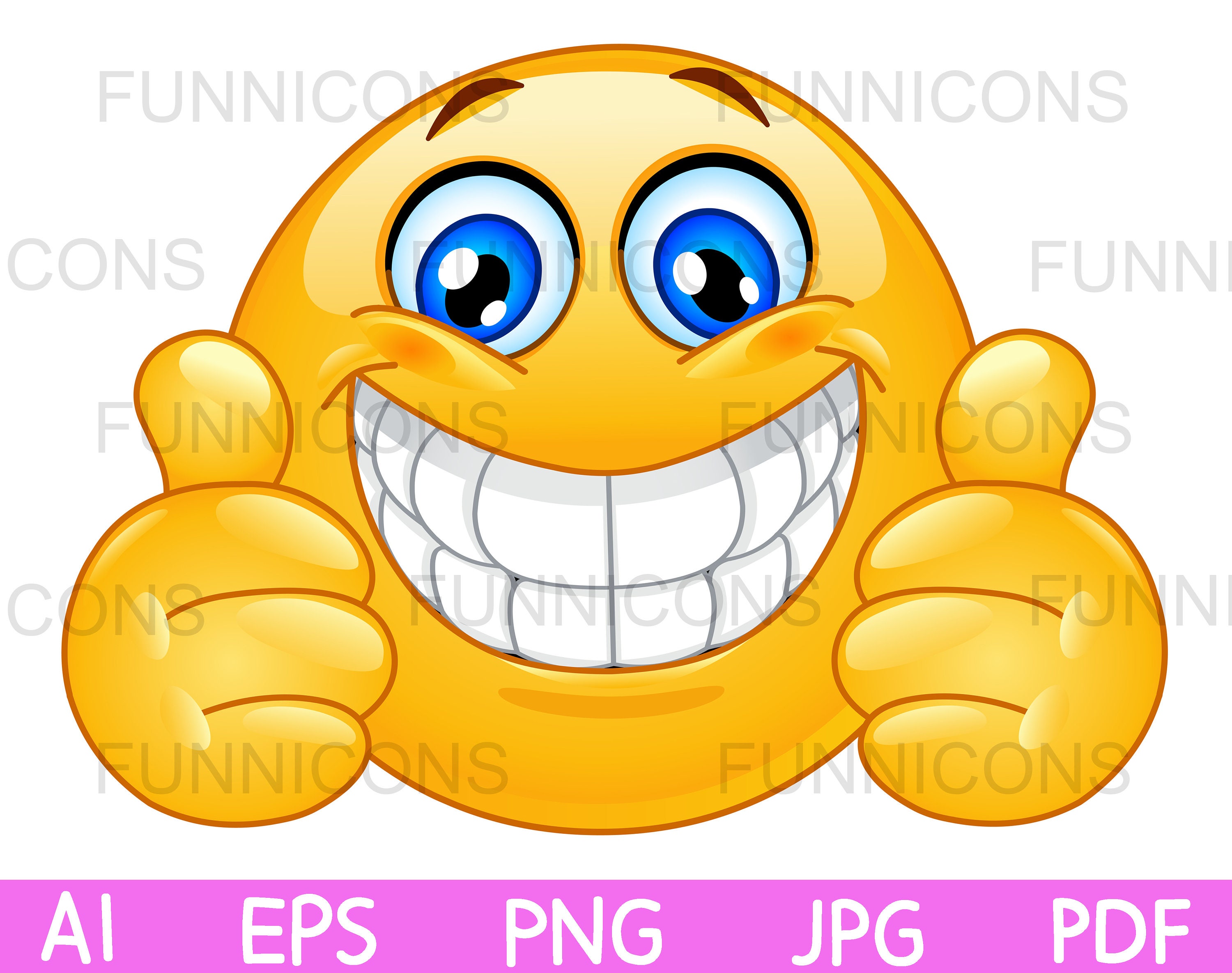 Cartoon Yellow Smiley Face Emoji Emoticon Surrendering in Fear Posters, Art  Prints by - Interior Wall Decor #1413892