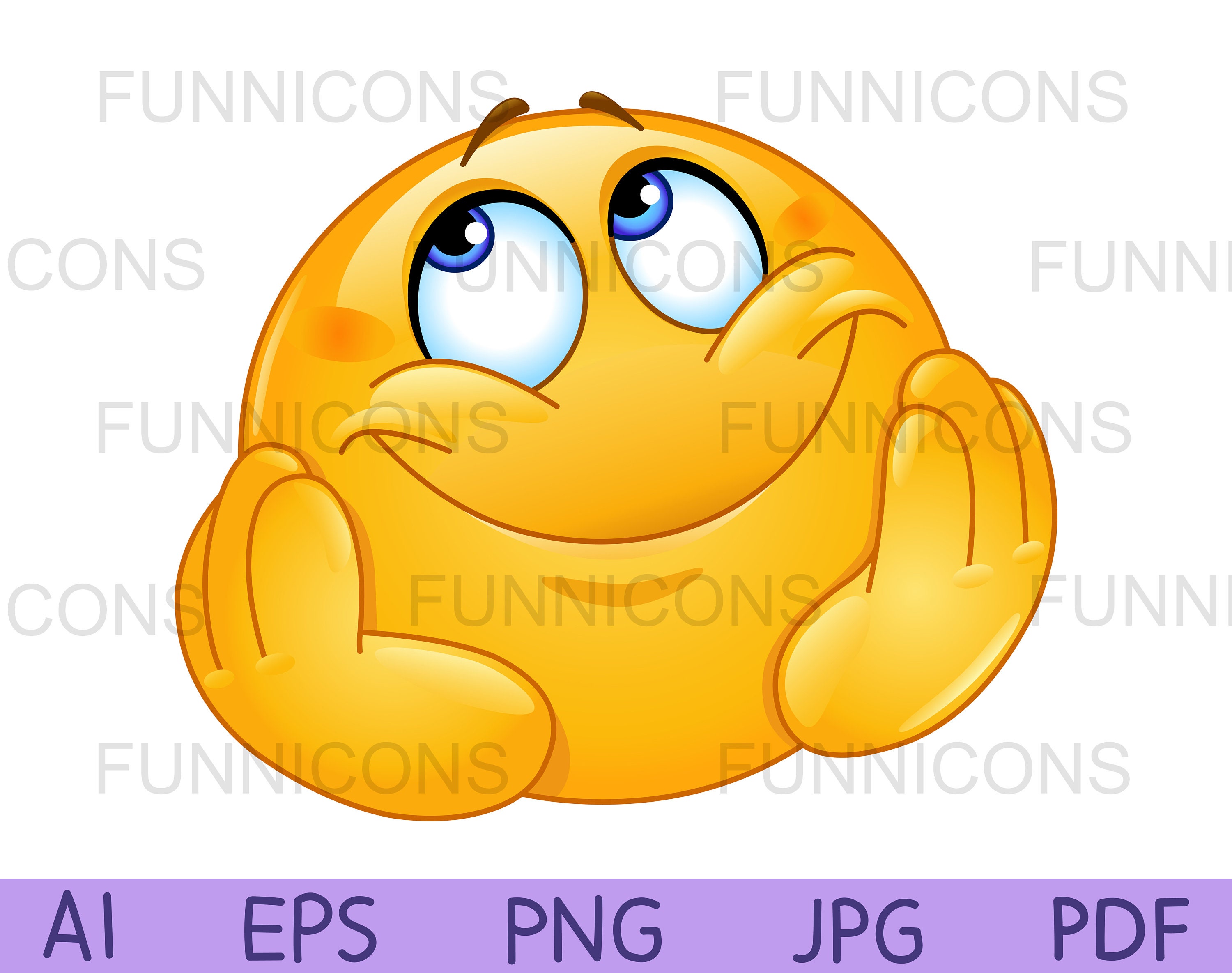 Think Emoji Clipart Hd PNG, Thinking And Thinking Emoji, Thinking, Idea,  Emoticons PNG Image For Free Download