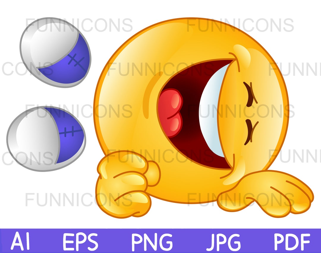 Laughing Face Emoticon