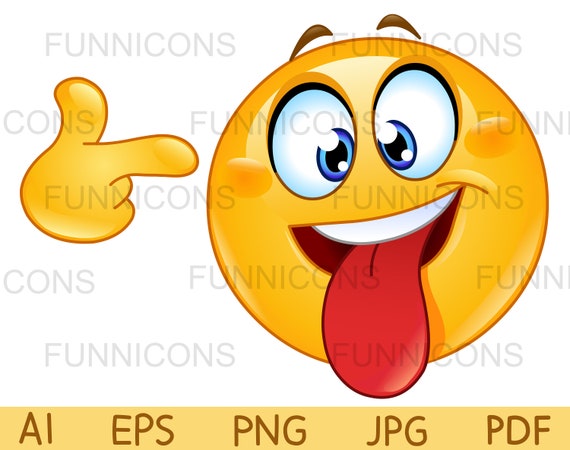 Clipart Cartoon of Emoji Emoticon Zipping His Mouth (Instant