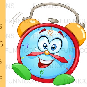 Cartoon Alarm Clock -  New Zealand