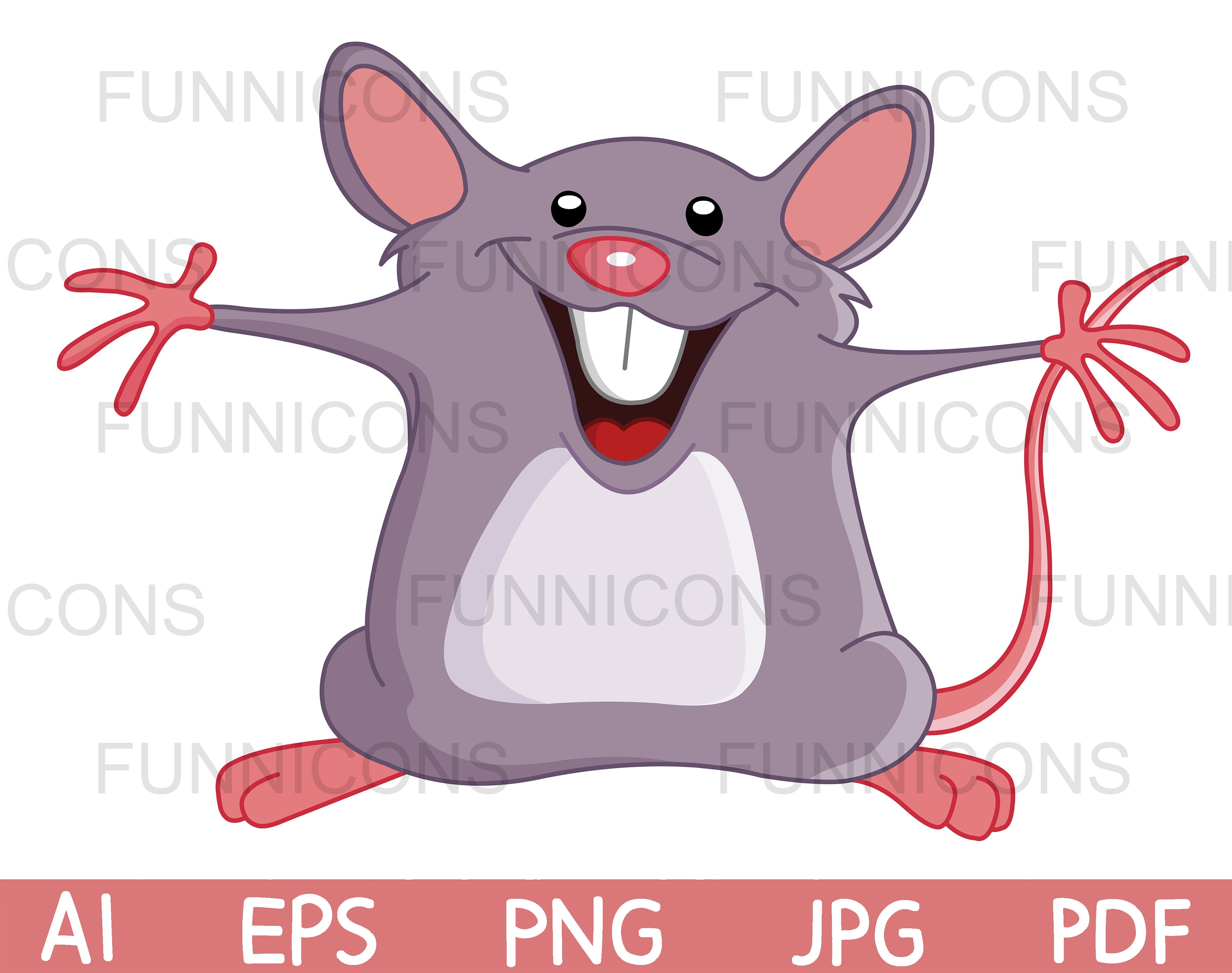 Clipart Cartoon of Happy Mouse Mice With Open Arms Open for - Etsy Australia Clipart Cartoon of Happy Mouse Mice With Open Arms Open for - Etsy Australia
