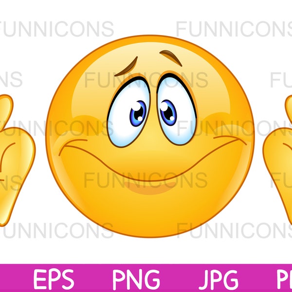 Clipart cartoon of a shrug emoticon, question, don't know gesture, ai eps png jpg and pdf files included, digital files download.