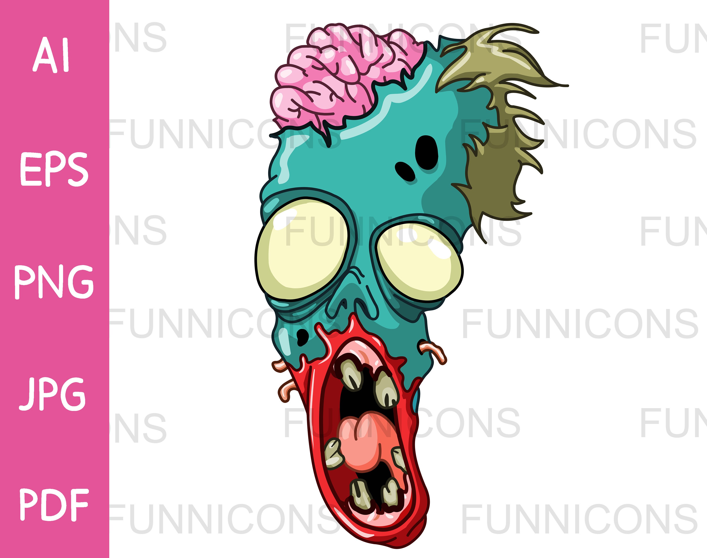 Halloween Clipart of Face Screaming in Fear Emoji Vector -  Norway