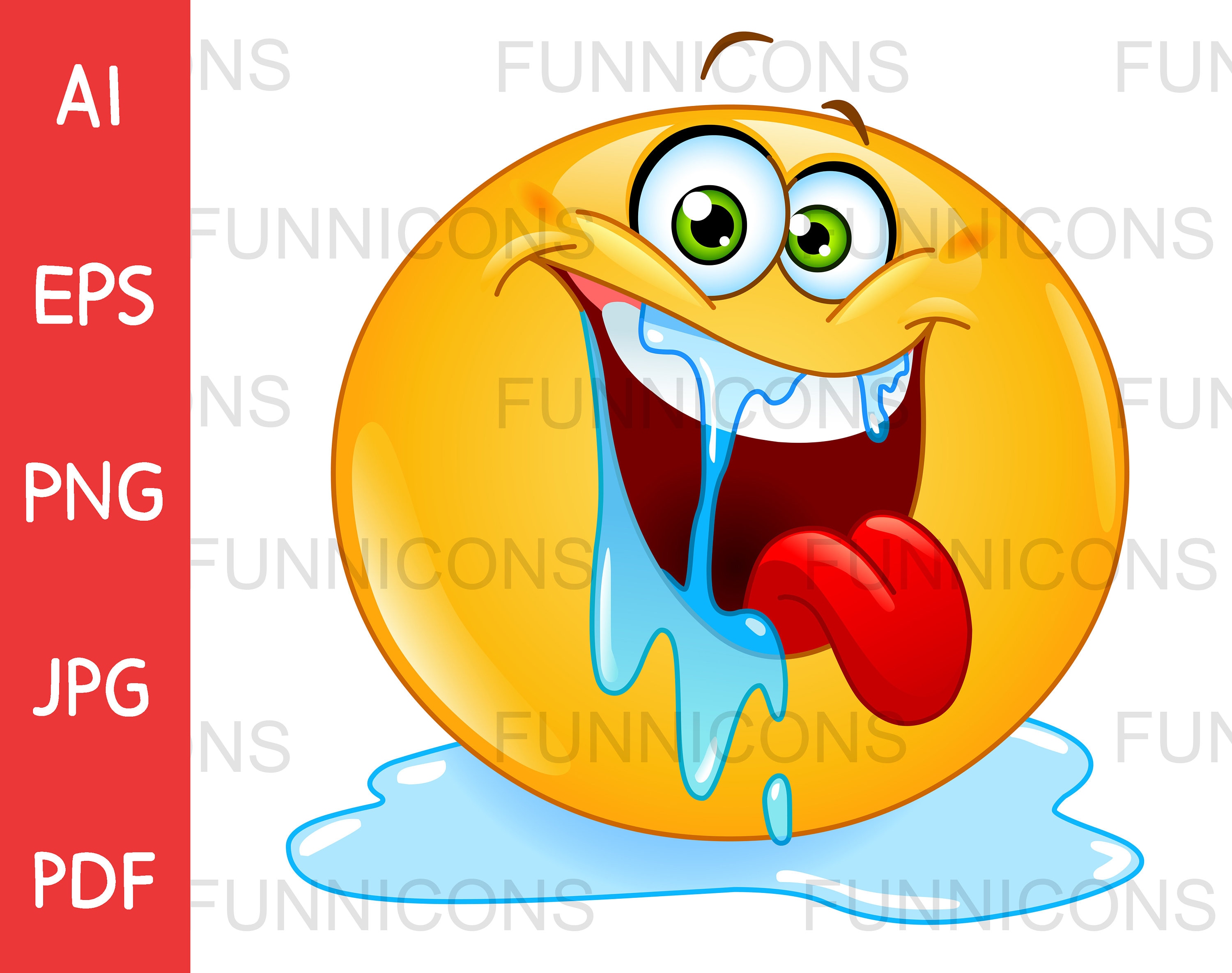 Clipart Cartoon of Emoji Emoticon Zipping His Mouth (Instant