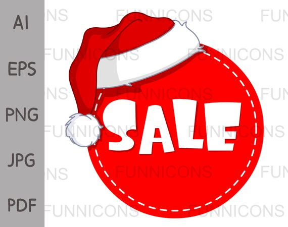 Etiqueta de venta redonda de dibujos animados de Navidad con - Etsy España Etiqueta de venta redonda de dibujos animados de Navidad con - Etsy España