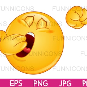 Clipart Cartoon of a Contempt Emoji Emoticon Face (Download Now) 