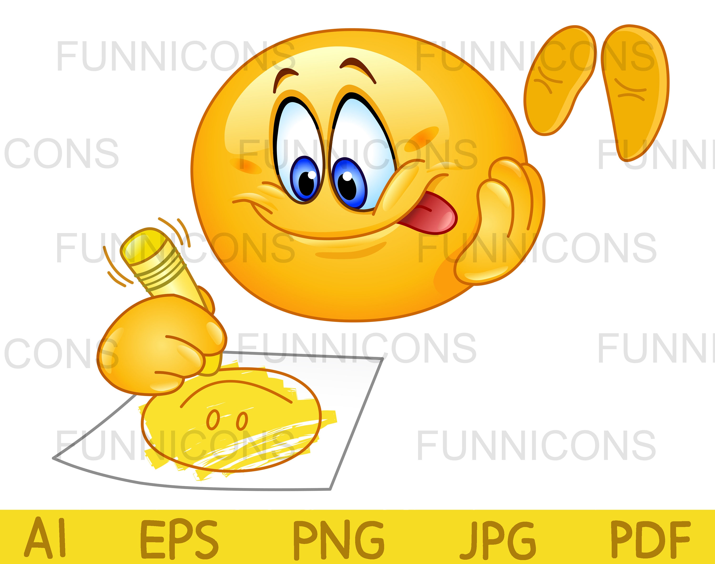Laugh Emoji Drawing PNG, Vector, PSD, and Clipart With Transparent  Background for Free Download | Pngtree