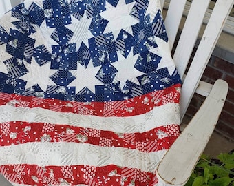 Betsy Ross Quilt Pattern - PDF Download