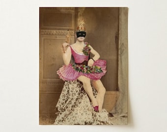 Sexualis Richard Freiherr von Krafft-Ebing Art Print | Gay Victorian Crossdressing Couture Wall Art