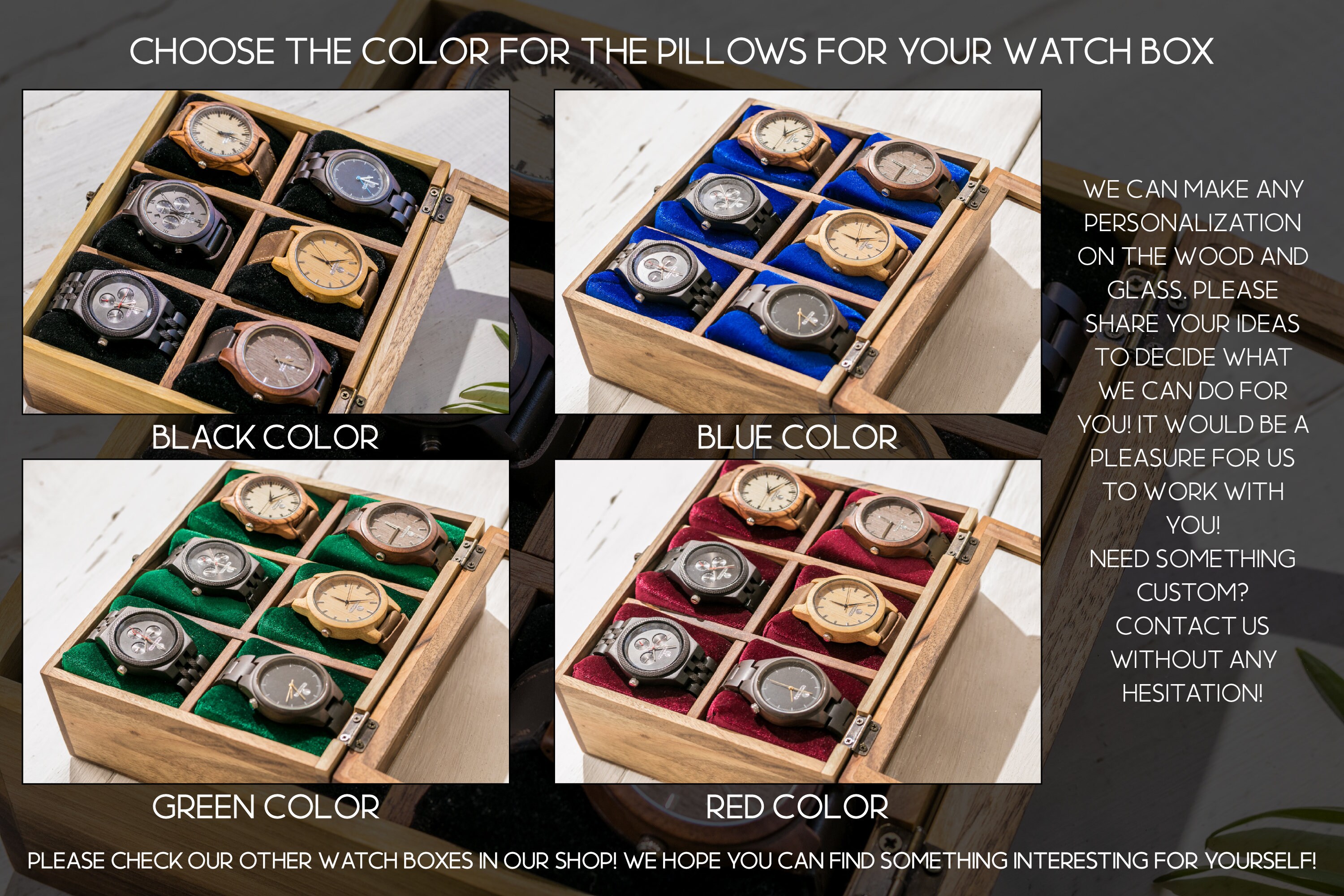 Homemade watch box hotsell