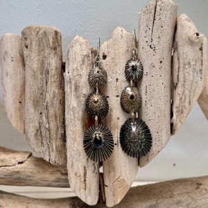 Hawaiian Opihi Limpet Earrings Sterling Silver Dangle Jewelry Beachy Seashell Art Coastal Shell Beach Wedding Bride Bridesmaid Accessory