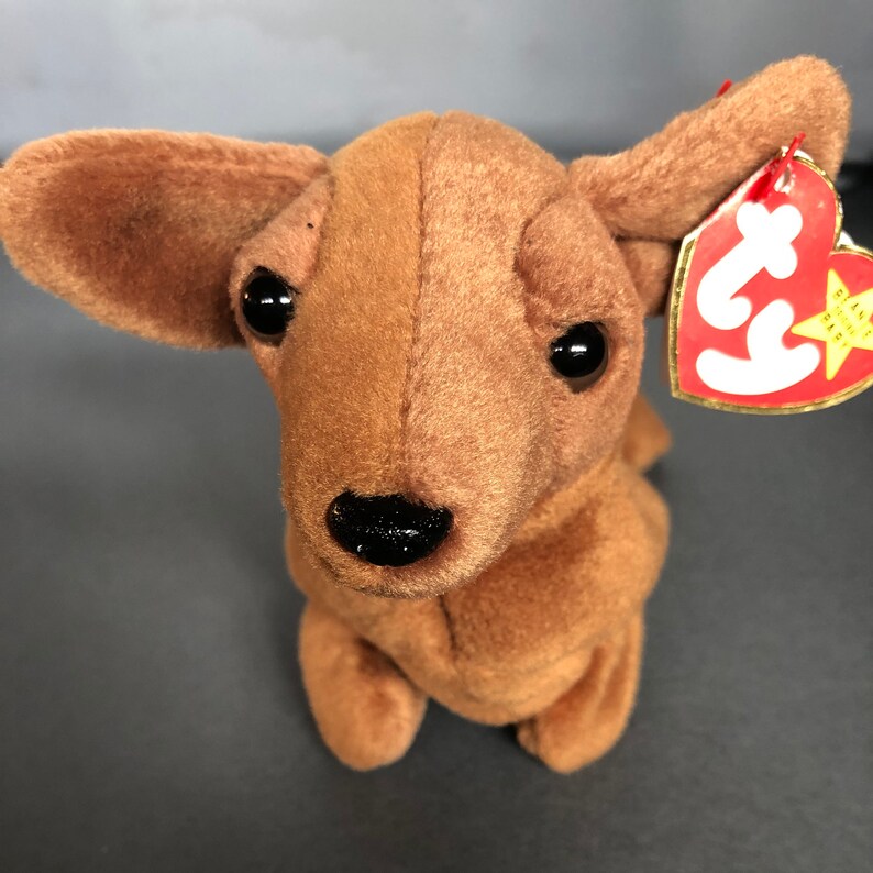 TY Beanie Babies WEENIE Dachshund Dog rare errors with Etsy