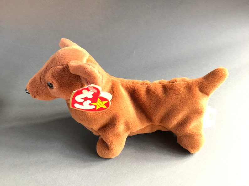 TY Beanie Babies WEENIE Dachshund Dog rare errors with Etsy