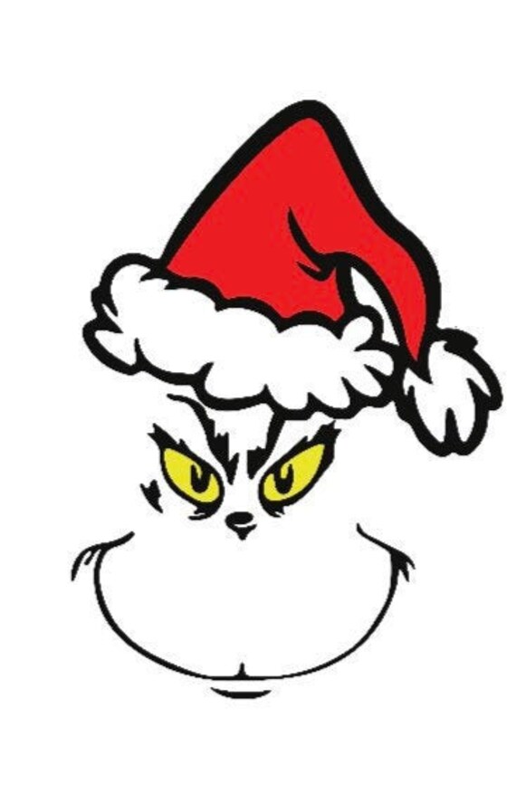 The Grinch Outline Bundle Etsy