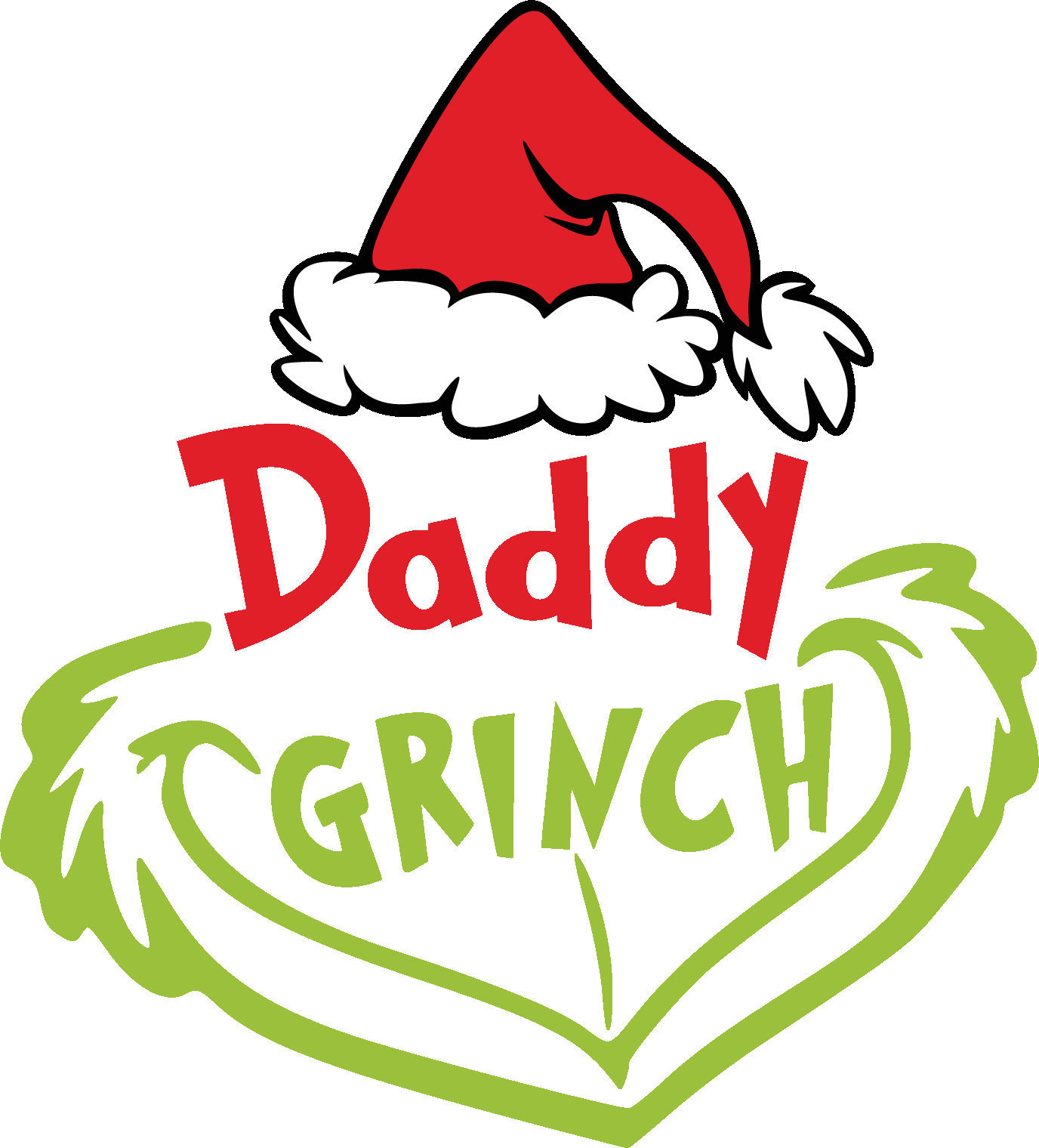 Daddy Grinch Download - Etsy