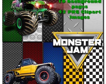 Free Free 264 Monster Truck Svg Etsy SVG PNG EPS DXF File