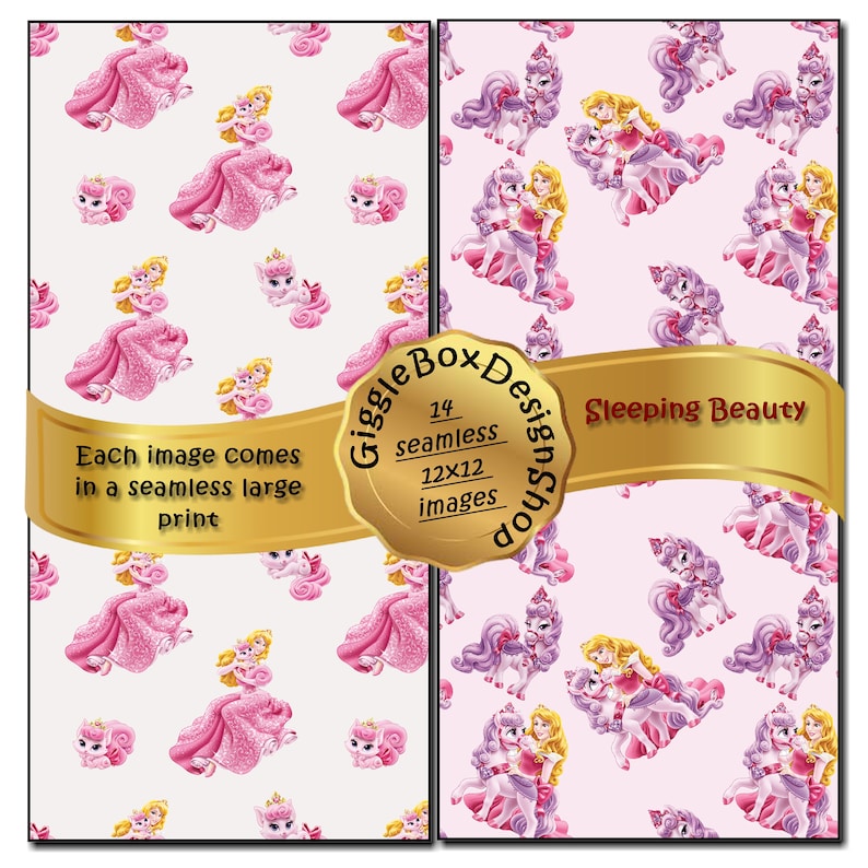 Sleeping Beauty Party Printable Stationary Card Making - Etsy