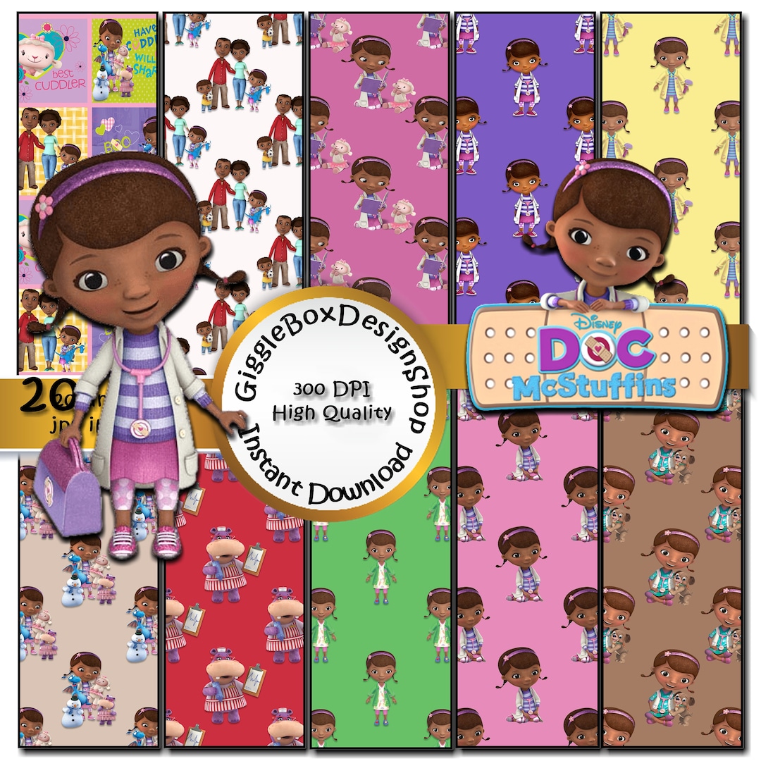 Doc Mcstuffins Christmas Wrapping Paper 