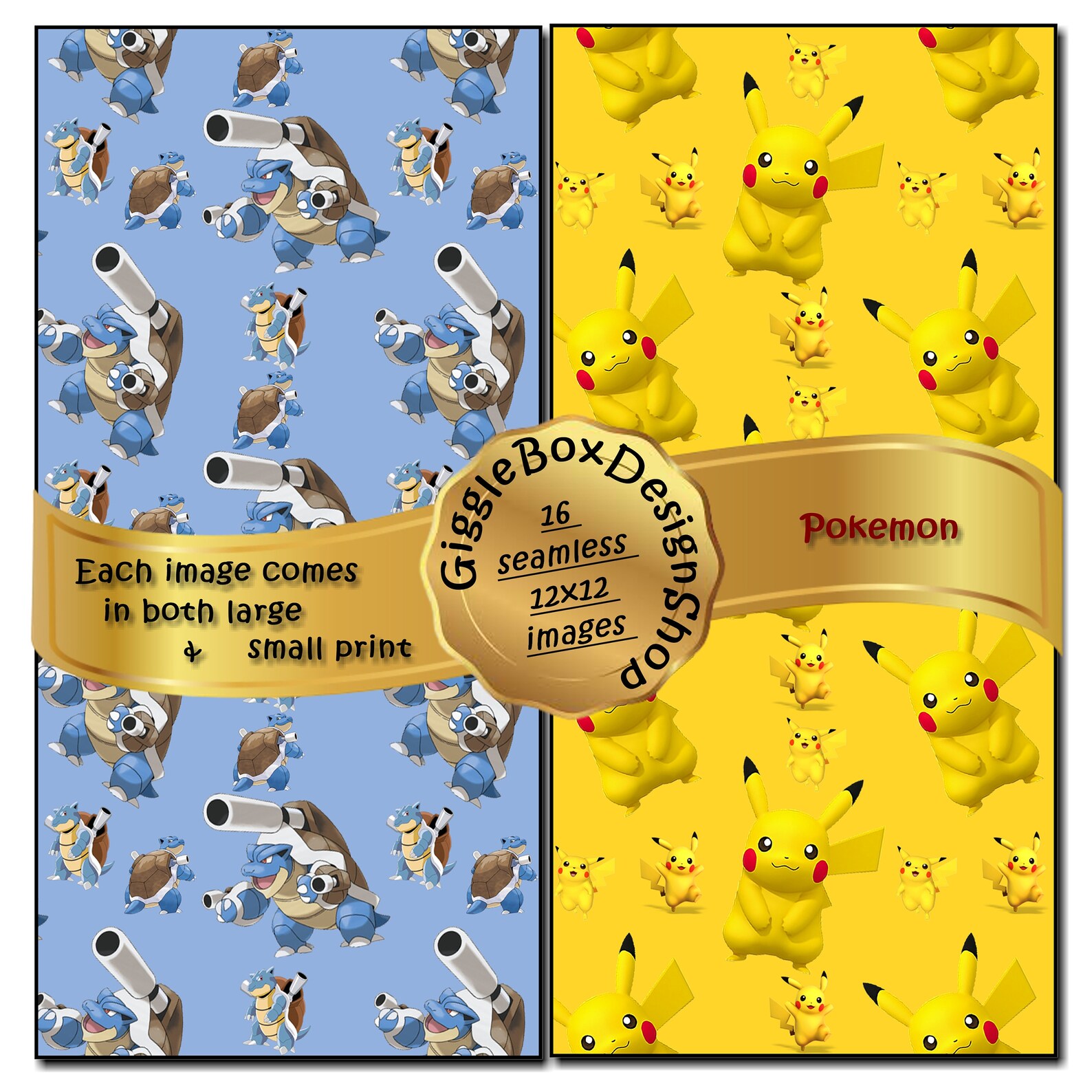 Pokemon Party Printable Stationary card making digital | Etsy