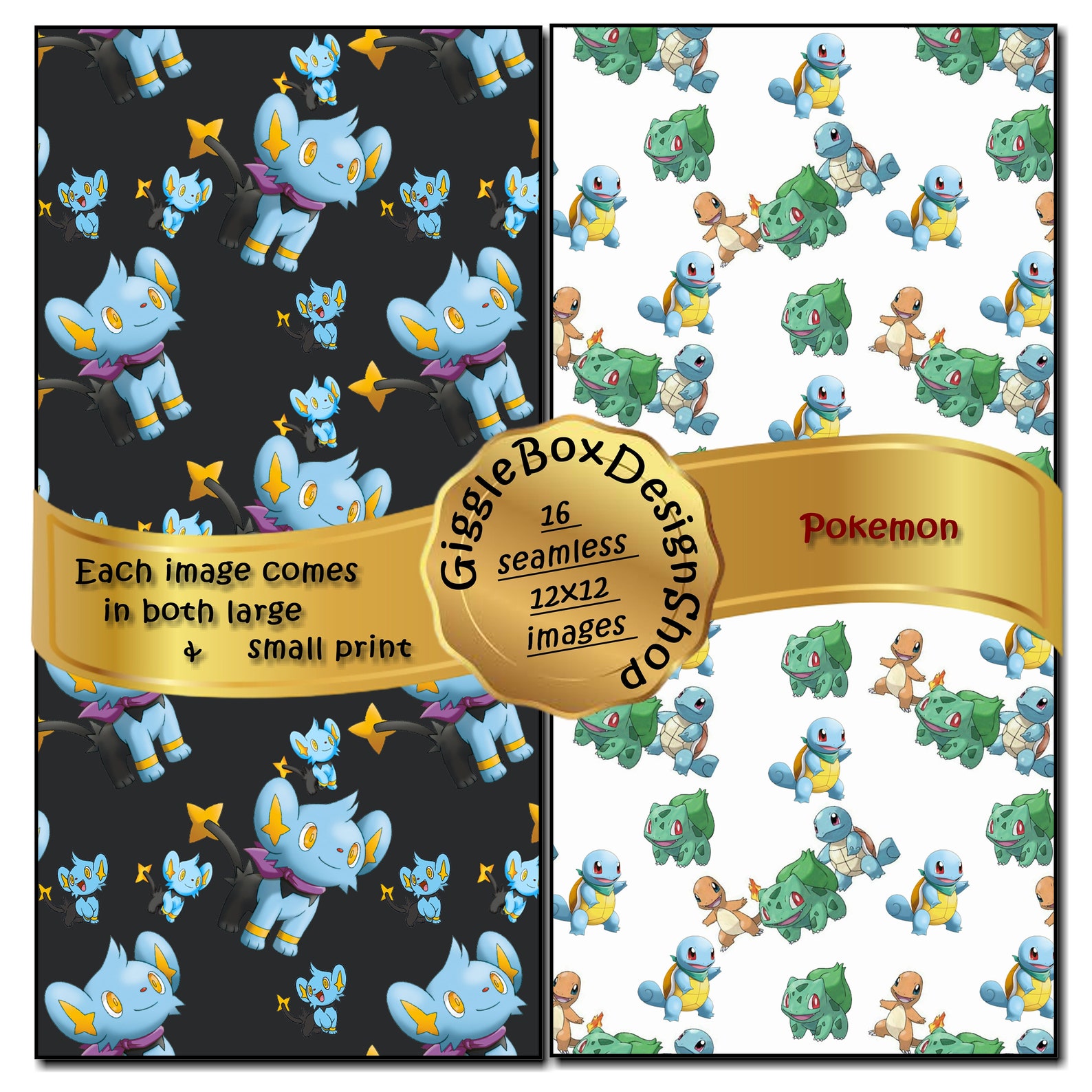 Pokemon Party Printable Stationary card making digital | Etsy