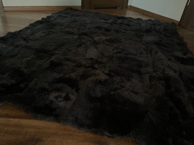 Hand Made Genuine Sheepskin Throw Sheepskin Rug Throw Etsy UK